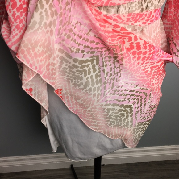 Speecklers Shades of pink long sleeve dress - Picture 6 of 6